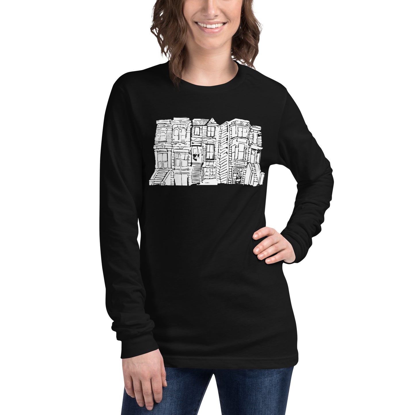 Painted Ladies Unisex Long Sleeved Tee