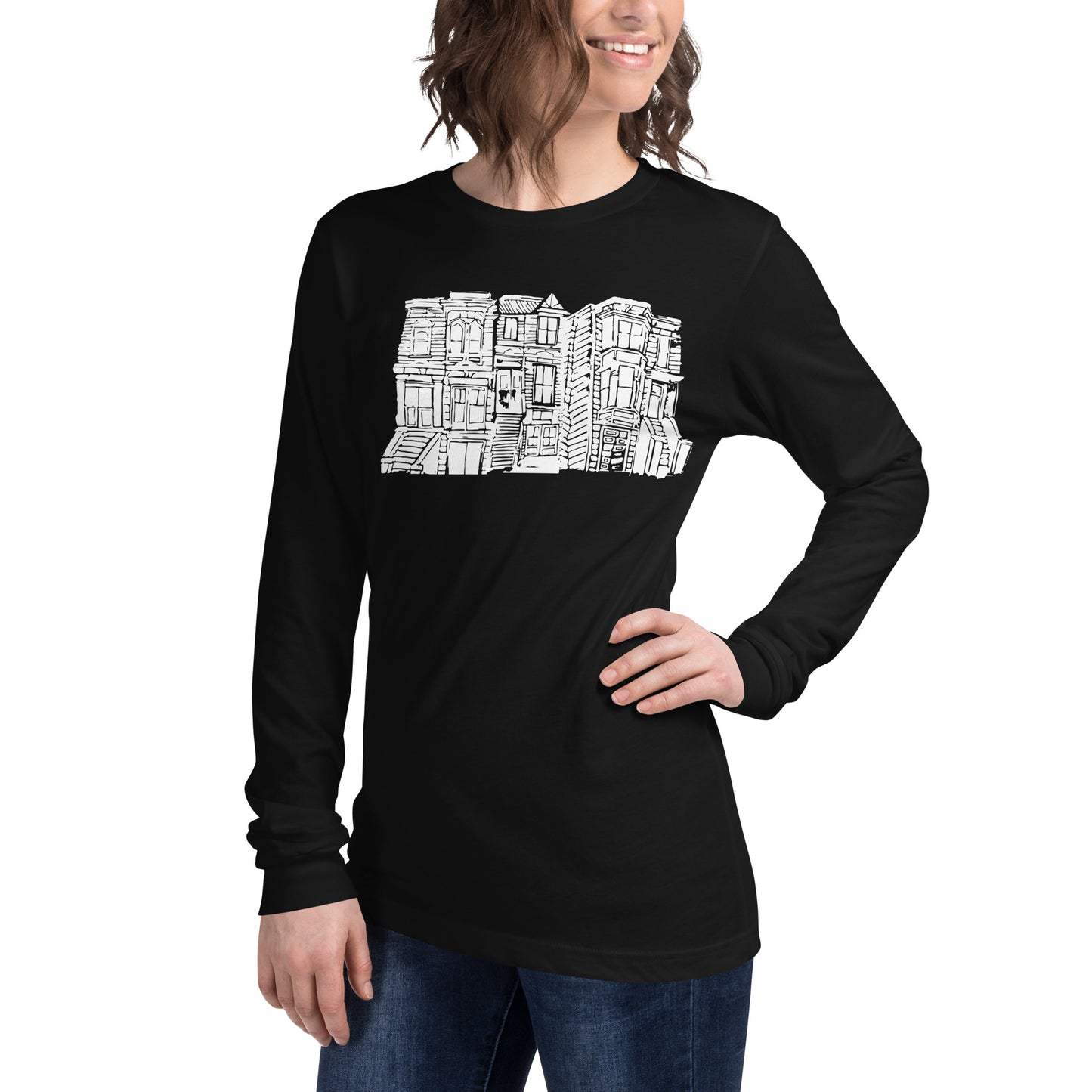 Painted Ladies Unisex Long Sleeved Tee